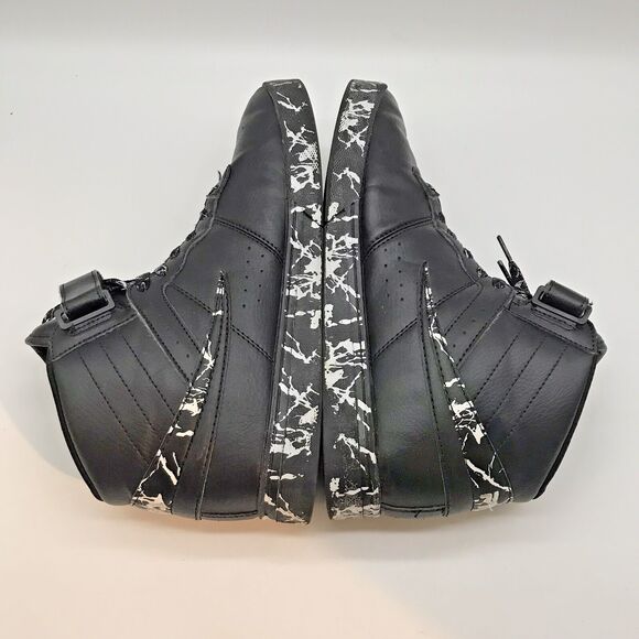 Fila Vulc 13 Marble Black Lifestyle Sneakers Men’s 8.5 Lace Up High Top Shoes - Picture 6 of 11